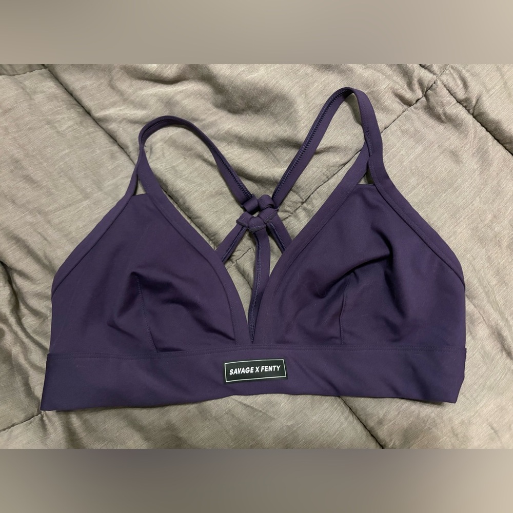 Savage X Fenty Purple Seamless Comfort Bra